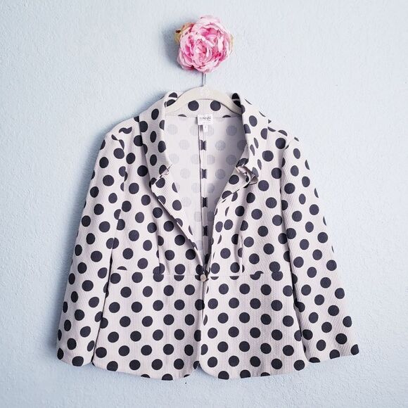 Armani Collezioni Polka Dot Blazer - Picture 1 of 7